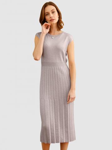 Вязаное платье