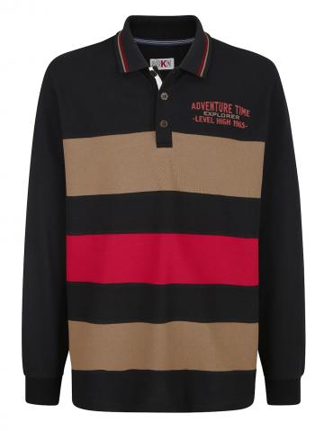 Поло с длинным рукавом