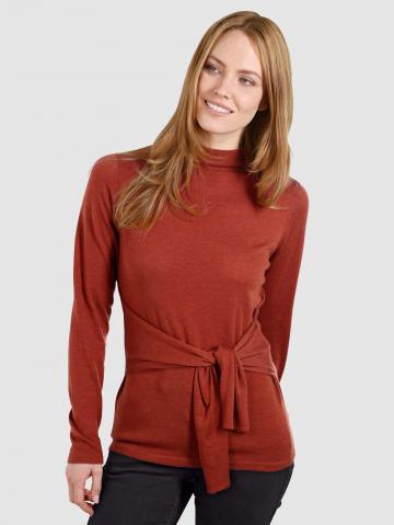 Вязаный пуловер