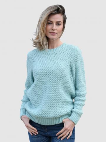 Вязаный пуловер