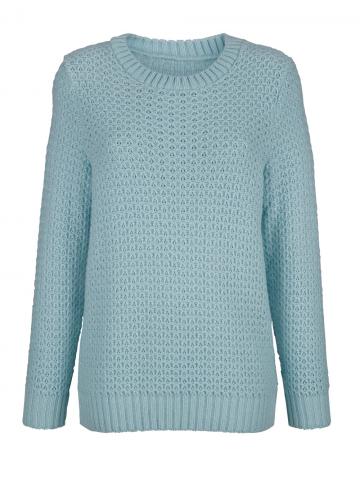 Вязаный пуловер