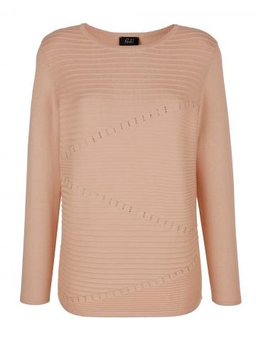 Вязаный пуловер