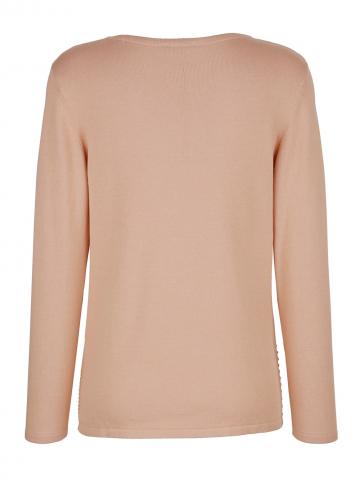 Вязаный пуловер