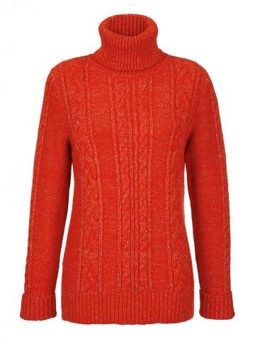 Вязаный пуловер