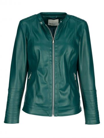 Куртка из искусственной кожи