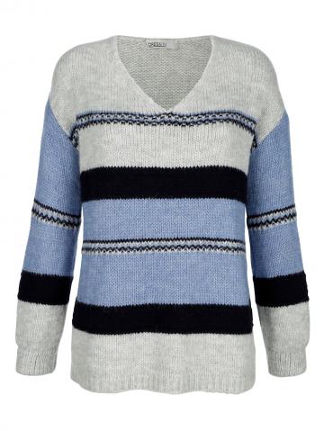 Вязаный пуловер