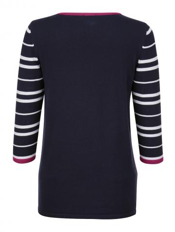 Вязаный пуловер