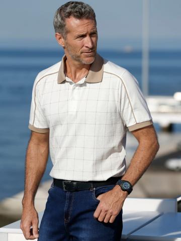 Поло с длинным рукавом