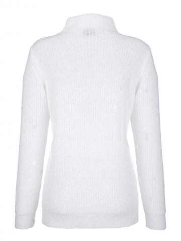 Вязаный пуловер