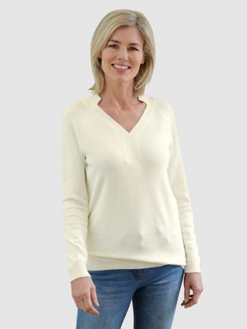 Вязаный пуловер