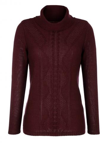 Вязаный пуловер