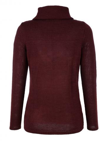 Вязаный пуловер