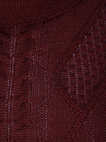 Вязаный пуловер