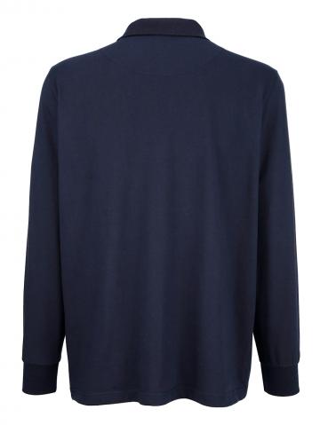 Поло с длинным рукавом