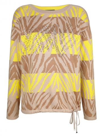 Вязаный пуловер