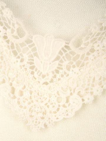 Вязаный пуловер