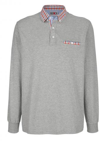 Поло с длинным рукавом