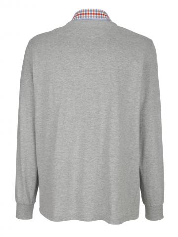 Поло с длинным рукавом