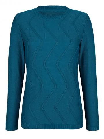 Вязаный пуловер