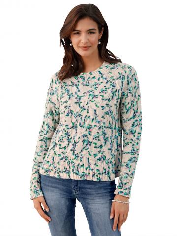 Вязаный пуловер