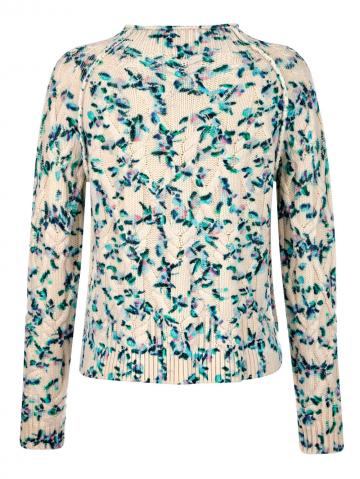 Вязаный пуловер