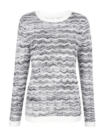 Вязаный пуловер