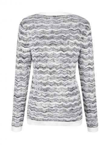 Вязаный пуловер