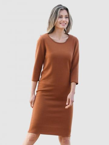 Вязаное платье