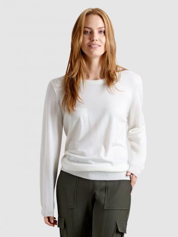 Вязаный пуловер