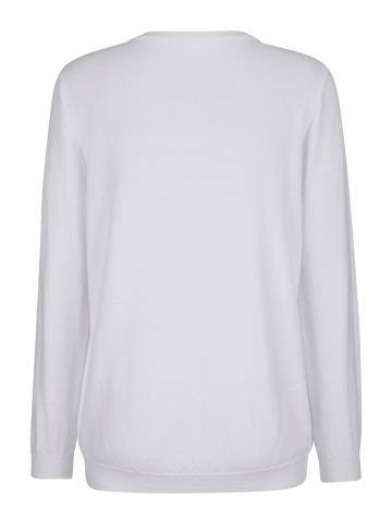 Вязаный пуловер