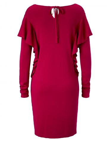 Вязаное платье