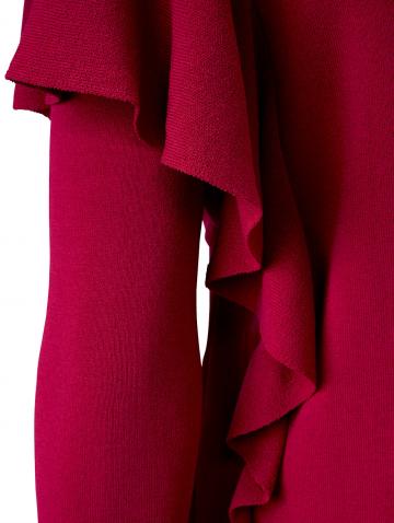 Вязаное платье