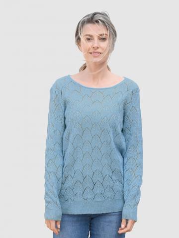 Вязаный пуловер