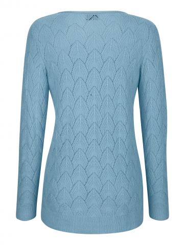 Вязаный пуловер