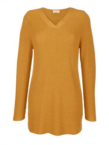 Вязаный пуловер