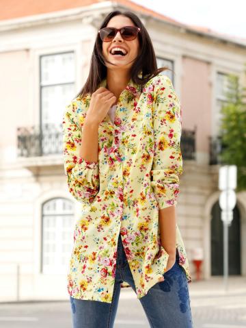 Длинная блузка