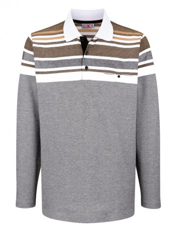 Поло с длинным рукавом