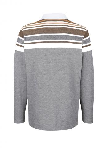 Поло с длинным рукавом