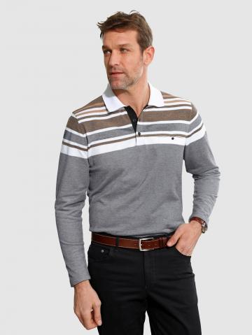 Поло с длинным рукавом