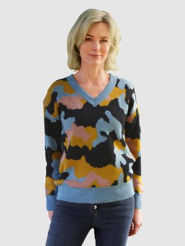 Вязаный пуловер