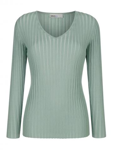 Вязаный пуловер