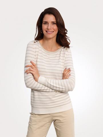 Вязаный пуловер