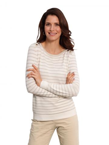 Вязаный пуловер