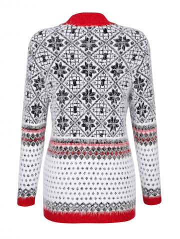 Вязаный пуловер