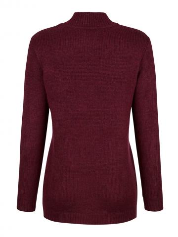 Вязаный пуловер