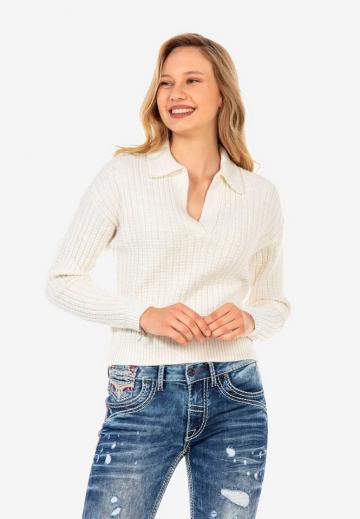 Вязаный пуловер