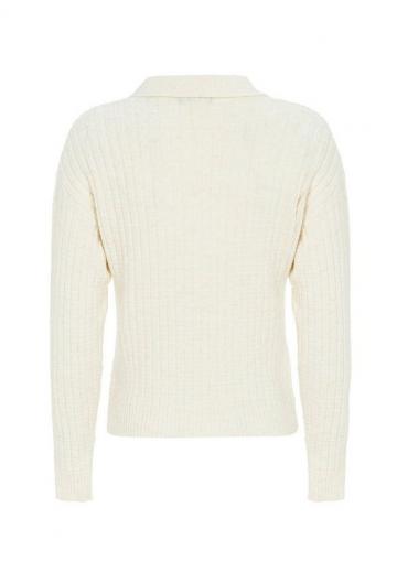 Вязаный пуловер