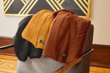 Вязаное пальто