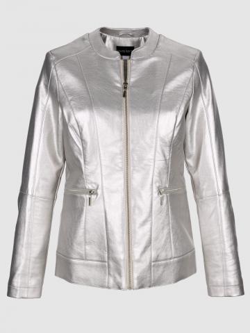 Куртка из искусственной кожи