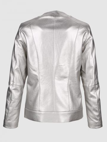 Куртка из искусственной кожи